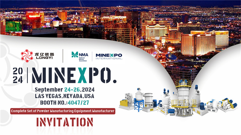 تفضل بزيارتنا في MINEXPO INTERNATIONAL Booth No.: 4047/27 (24-26th. سبتمبر 2024)